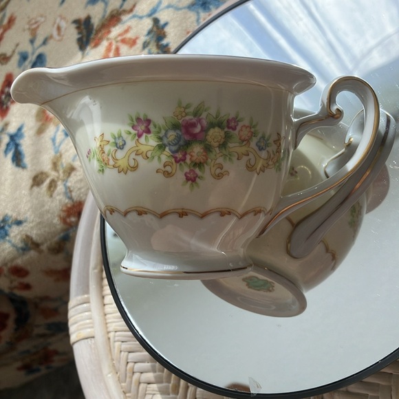 VINTAGE SPOTO CHINA  Handled Creamer  MADE IN OCCUPIED JAPAN 1945-1952 - Picture 3 of 14